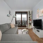 Modern Apartment With Balcony In Wroclaw By Noclegi Renters